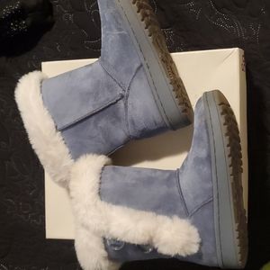 Fur boot girls 2y